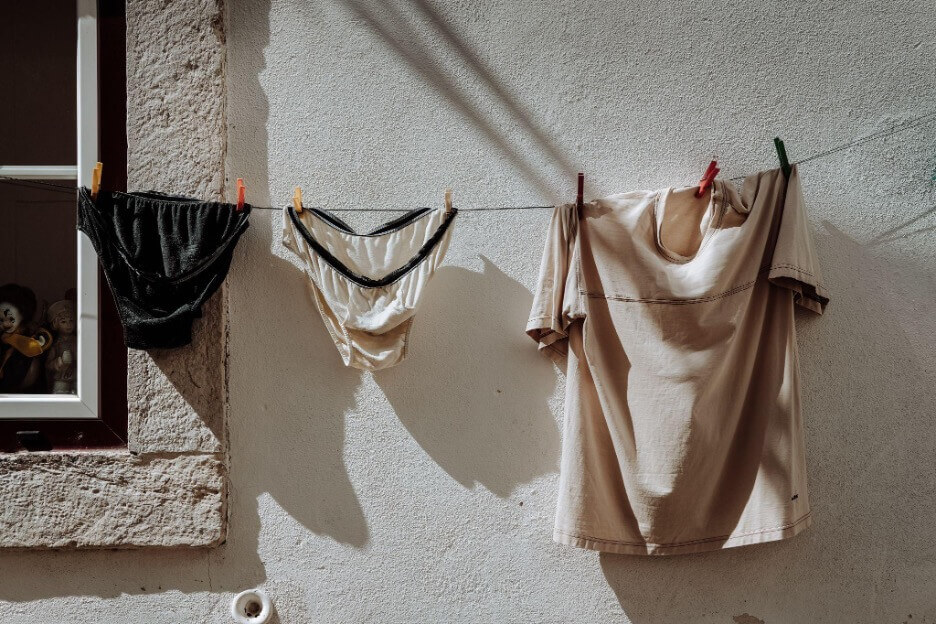 Does your underwear signal market a downturn? Photo by Andreea Popa on Unsplash
