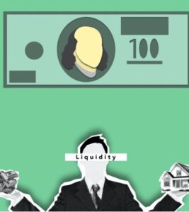 Digital rendering of a man in a suit under a one hundred dollar bill for ‘Exploring Family Office Investment Strategies- Beyond Traditional Assets’
